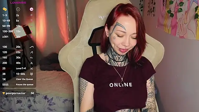 bunnykellyyy online show from 1, 6, 2026