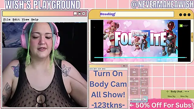 nevermakeawish online show from 21, 2, 2026