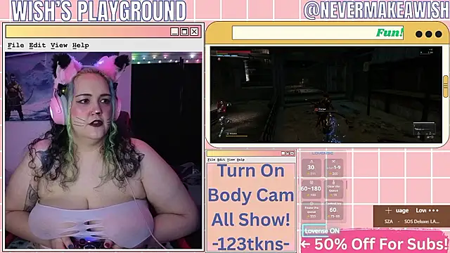 nevermakeawish online show from 25, 2, 2026