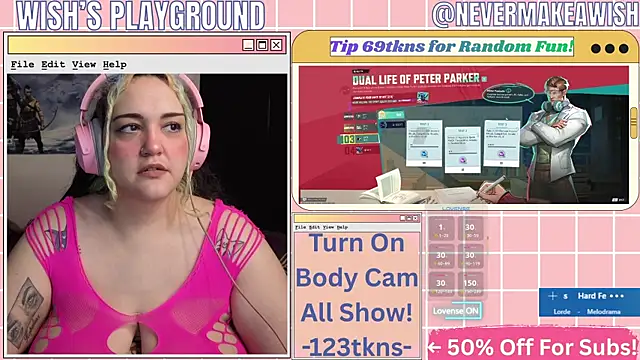 nevermakeawish online show from 29, 3, 2026