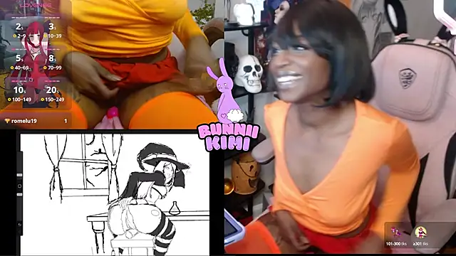 Snapshot of bunniikimi chatting on 5, 10, 2025 bunniikimi online show from 5, 10, 2025