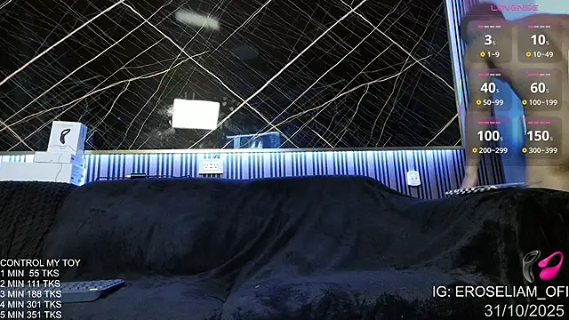 eroseliam online show from 31, 10, 2025