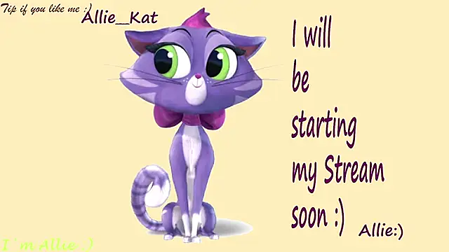 Allie Kat online show from 3, 7, 2026