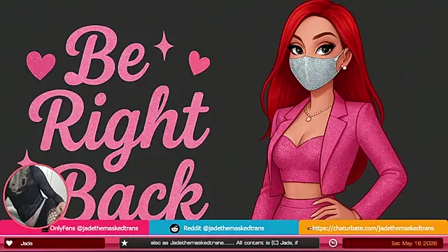 jadethemaskedtrans online show from 15, 5, 2026