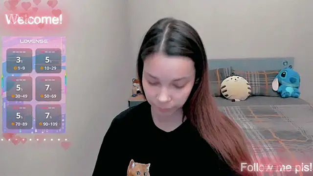 Kitten Alissa online show from 7, 5, 2026