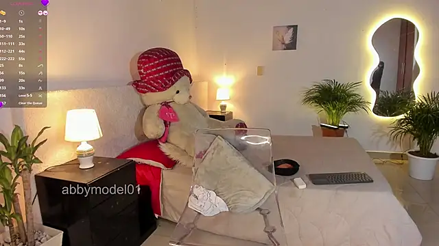 Snapshot of AbbyModel01 chatting on 7, 11, 2025 AbbyModel01 online show from 7, 11, 2025