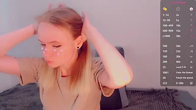 AliceNya cute online show from 10, 4, 2026