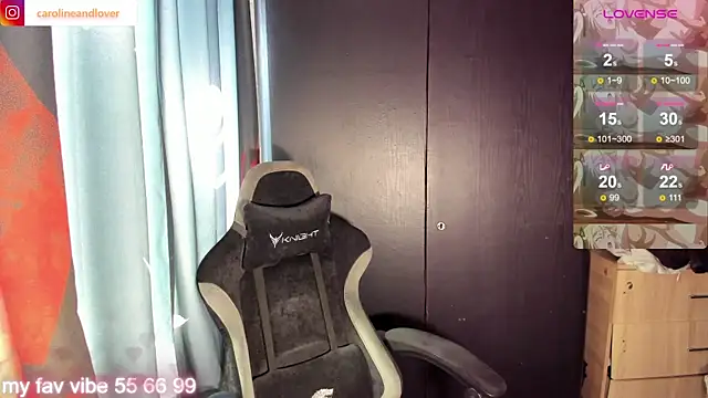 Caroline lover  online show from 29, 10, 2025