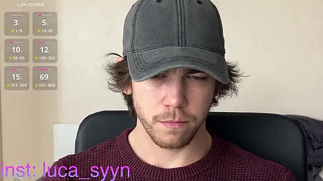 Snapshot of luca_syn chatting on 19, 10, 2025 luca syn online show from 19, 10, 2025