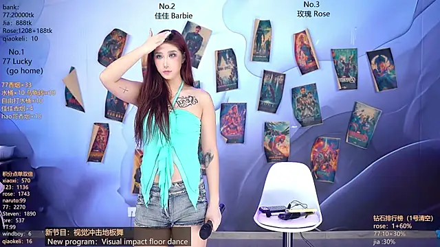 Snapshot of CM---001 chatting on 18, 4, 2026 CM---001 online show from 18, 4, 2026