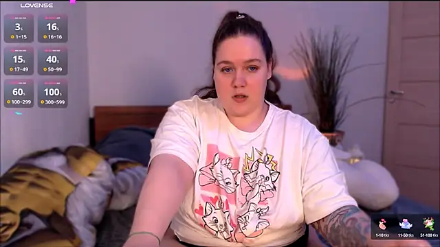 Snapshot of SummerTina chatting on 4, 1, 2025 SummerTina online show from 4, 1, 2025