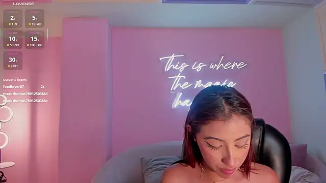 CelesteMoonX online show from 27, 3, 2026