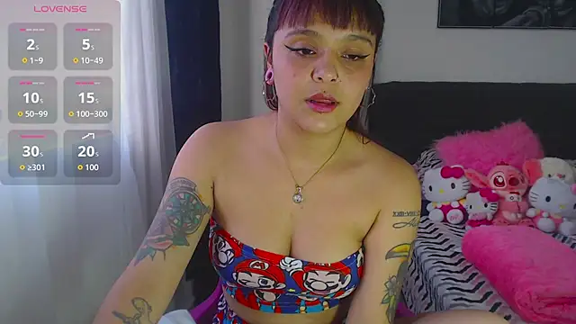 Flame Violeta online show from 13, 12, 2025