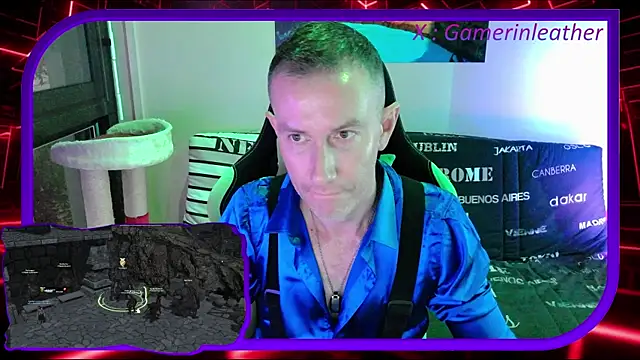 Snapshot of Gamerinleather chatting on 31, 10, 2025 Gamerinleather online show from 31, 10, 2025