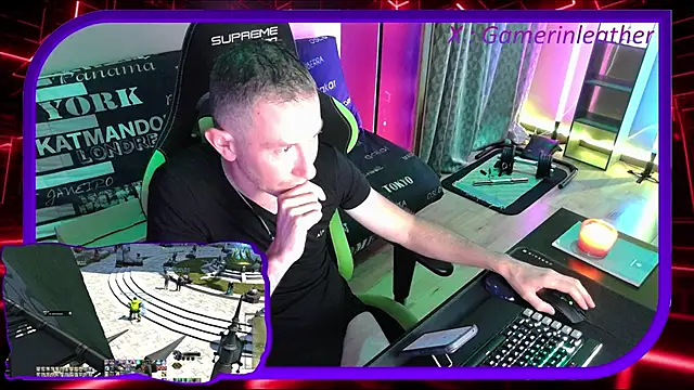 Snapshot of Gamerinleather chatting on 1, 11, 2025 Gamerinleather online show from 1, 11, 2025