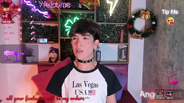 Angeldust19 online show from 20, 12, 2025