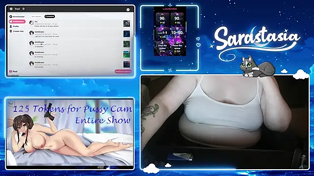 Snapshot of Sarastasia417 chatting on 30, 6, 2026 Sarastasia417 online show from 30, 6, 2026