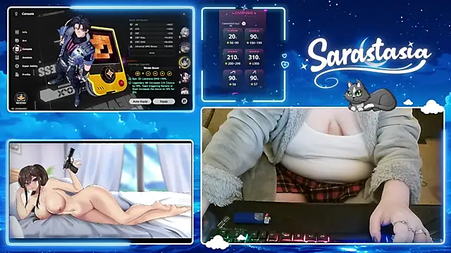 Snapshot of Sarastasia417 chatting on 17, 7, 2026 Sarastasia417 online show from 17, 7, 2026