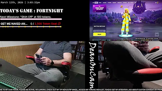 DeanonCam online show from 12, 3, 2026