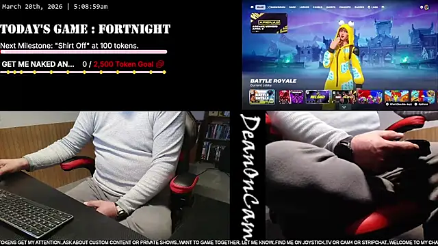 DeanonCam online show from 20, 3, 2026