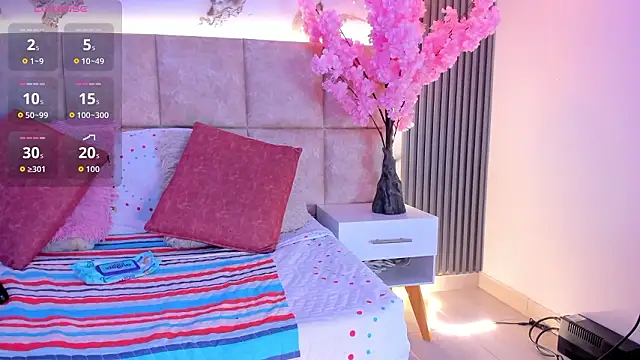 Snapshot of EmmaLovve chatting on 1, 3, 2026 EmmaLovve online show from 1, 3, 2026