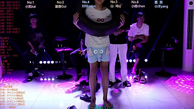 Snapshot of AOA-boy chatting on 24, 4, 2026 AOA-boy online show from 24, 4, 2026