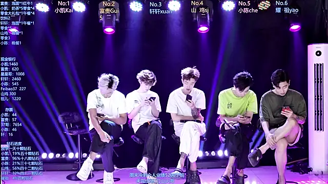 Snapshot of AOA-boy chatting on 3, 5, 2026 AOA-boy online show from 3, 5, 2026