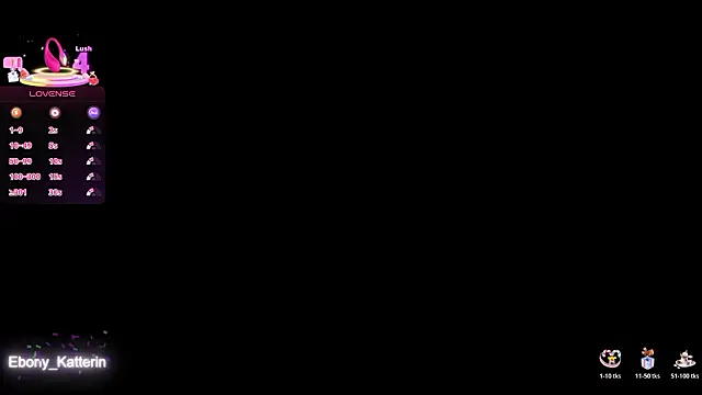 ebony katterin online show from 18, 3, 2026