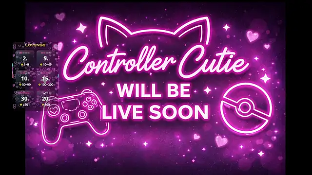 Controllercutie online show from 15, 6, 2026