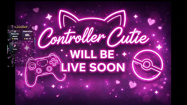 Controllercutie online show from 16, 6, 2026