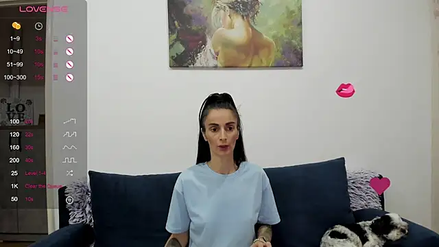 Snapshot of BlissAria chatting on 23, 5, 2026 BlissAria online show from 23, 5, 2026