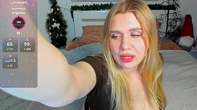 Sky BlondeX online show from 26, 12, 2024