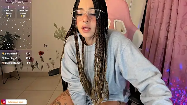 Snapshot of Fallengangel chatting on 30, 1, 2025 Fallengangel online show from 30, 1, 2025
