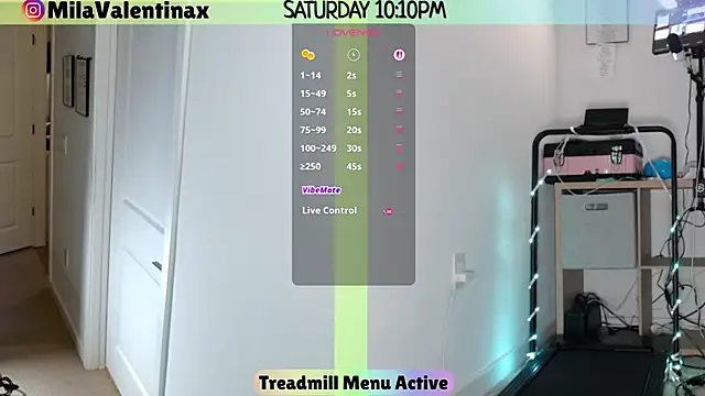 MilaValentina online show from 14, 9, 2025