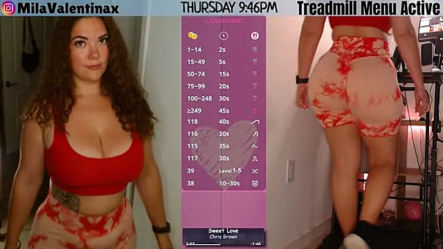 MilaValentina online show from 29, 5, 2026