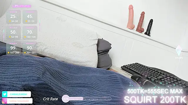 Snapshot of _Carrie_ chatting on 5, 2, 2025 Carrie online show from 5, 2, 2025