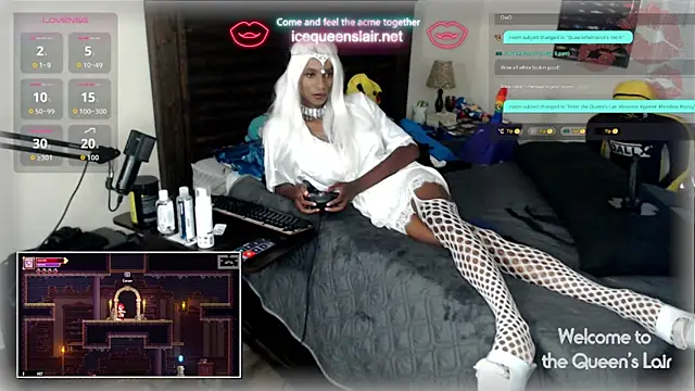 Snapshot of QueenofWhiteIce chatting on 13, 9, 2025 QueenofWhiteIce online show from 13, 9, 2025