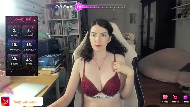 Snapshot of Foxy_c chatting on 12, 6, 2026 Foxy c online show from 12, 6, 2026