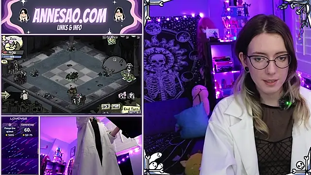 AnneSao online show from 14, 2, 2026