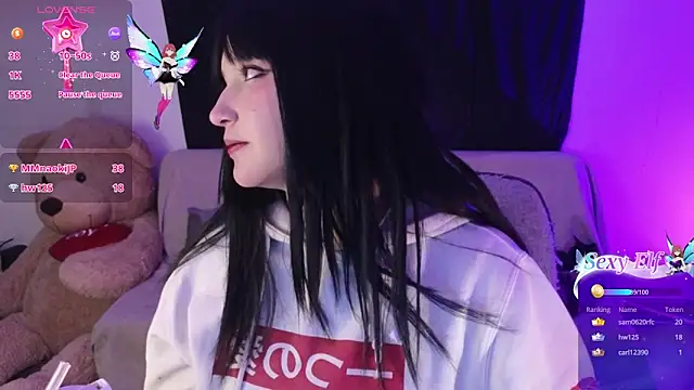 Snapshot of KuroChan420 chatting on 27, 2, 2025 KuroChan420 online show from 27, 2, 2025