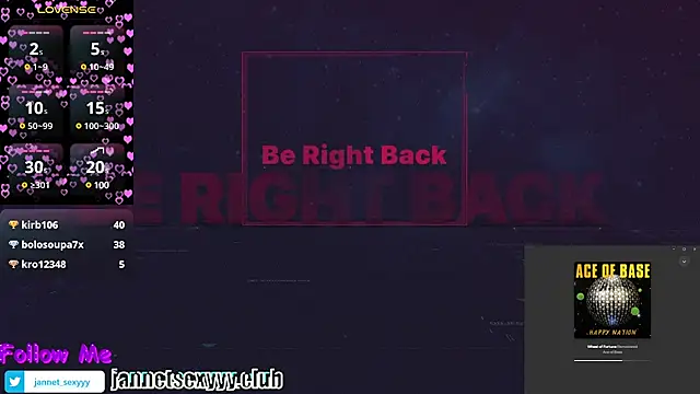 Snapshot of JannetPie chatting on 6, 2, 2025 JannetPie online show from 6, 2, 2025