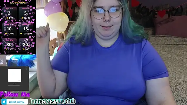 Snapshot of JannetPie chatting on 11, 2, 2025 JannetPie online show from 11, 2, 2025