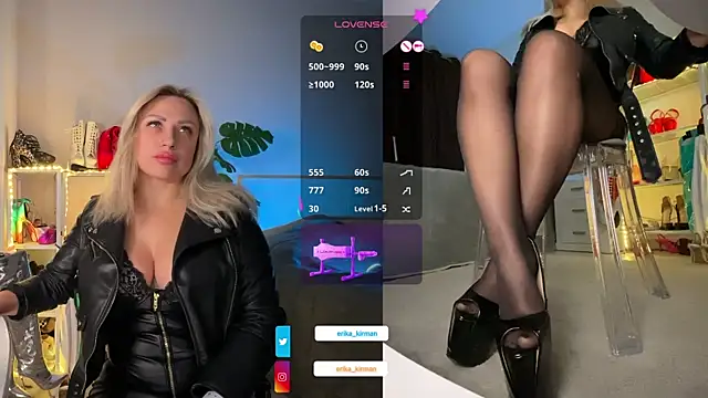 Erika Kirman online show from 1, 2, 2025