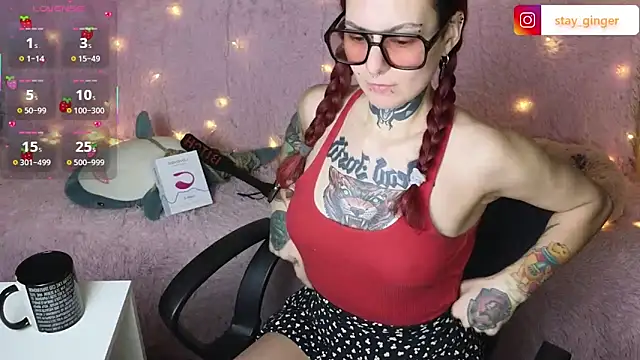 Ginger Stay online show from 7, 2, 2025