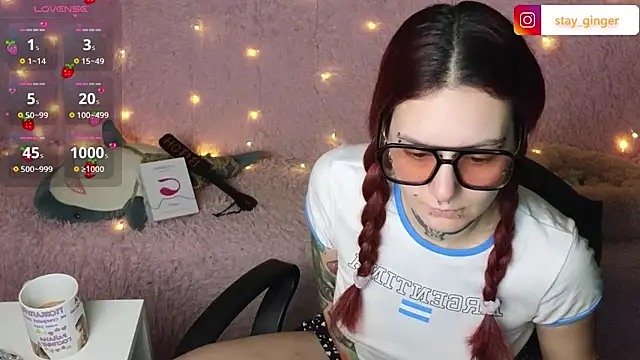 Ginger Stay online show from 1, 3, 2025