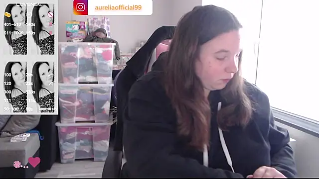 AureliaWinter online show from 20, 2, 2026