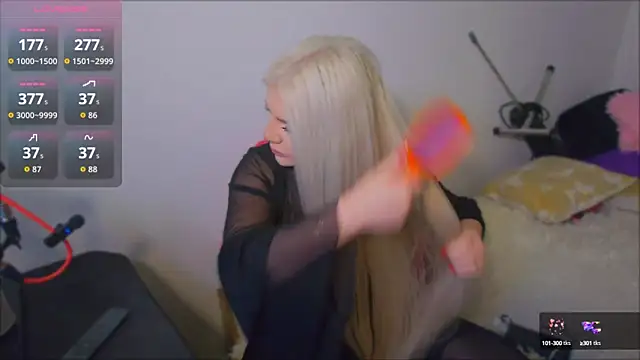 ParadiseRose online show from 10, 10, 2025