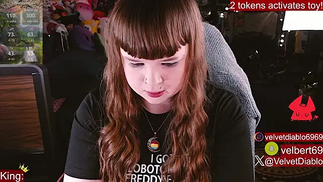 VelvetDiablo online show from 23, 3, 2026