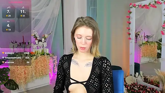 Salme Sweet online show from 24, 2, 2025