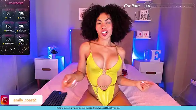 Snapshot of EmilyCoast-1 chatting on 20, 3, 2025 EmilyCoast-1 online show from 20, 3, 2025